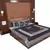 Polysilk Embroidered Bed Cover Set