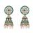 Gold plated traditional kundan & pearl choker necklace jewellery earrings & maang tikka set for women (k7305g)