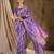 lovely lavender banarasi art silk saree with weaving work 