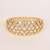 Gold plated kundan bracelet
