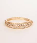 Gold plated kundan bracelet