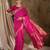gorgeous pink banarasi art silk saree with weaving work 