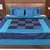 Polysilk Embroidered Bed Cover Set