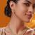 Gold plated kundan necklace set