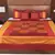 Polysilk Embroidered Bed Cover Set