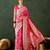 women's pink soft banarasi art silk weaving saree – graceful banarasi pink