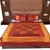 Polysilk Embroidered Bed Cover Set