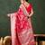 women's pink soft banarasi art silk weaving saree – graceful banarasi pink