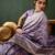 women's lavender soft banarasi art silk weaving saree     lovely lavender banarasi