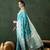 women's teal soft banarasi art silk weaving saree     timeless teal banarasi
