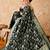 elegant black banarasi art silk saree with intricate weaving 