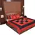 Polysilk Embroidered Bed Cover Set