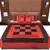 Polysilk Embroidered Bed Cover Set