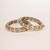 Gold plated kundan bangles