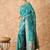 sky blue banarasi art silk saree with stunning weaving work 