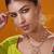 Gold plated kundan necklace set