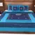 Polysilk Embroidered Bed Cover Set
