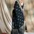 black banarasi art silk saree with traditional weaving craft 