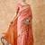 peach banarasi art silk saree for women with luxurious weaving 
