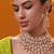 Gold plated kundan necklace set
