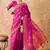 pink banarasi art silk saree with elegant weaving work 