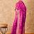 pink banarasi art silk saree with elegant weaving work 