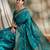 sky blue banarasi art silk saree with exquisite weaving work 