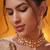 Gold plated kundan necklace set
