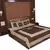 Polysilk Embroidered Bed Cover Set