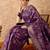 purple banarasi art silk saree with gorgeous weaving work 