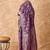 purple banarasi art silk saree with gorgeous weaving work 