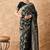 classic black banarasi art silk saree with stunning weaving 