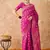 pink banarasi art silk saree with rich weaving patterns 