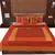 Polysilk Embroidered Bed Cover Set