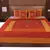 Polysilk Embroidered Bed Cover Set
