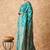 sky blue banarasi art silk saree with intricate weaving patterns 