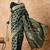 women's black banarasi art silk saree with majestic weaving 