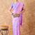 lavender banarasi art silk saree with luxurious weaving details 