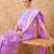 lavender banarasi art silk saree with luxurious weaving details 
