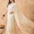 Off white cotton jacquard saree with intricate weaving work