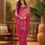 pink banarasi art silk saree with beautiful weaving work 