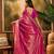 pink banarasi art silk saree with beautiful weaving work 