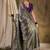 burgundy banarasi art silk saree with luxurious weaving for weddings 