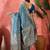 petrol blue banarasi art silk saree with exclusive weaving craft 