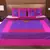 Polysilk Embroidered Bed Cover Set