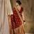 maroon banarasi art silk saree with regal weaving highlights 