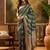 classic green banarasi art silk saree with authentic weaving touch 