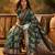 classic green banarasi art silk saree with authentic weaving touch 