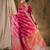 gorgeous pink banarasi art silk saree with alluring weaving art 
