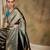sky blue banarasi art silk saree with soft weaving highlights 